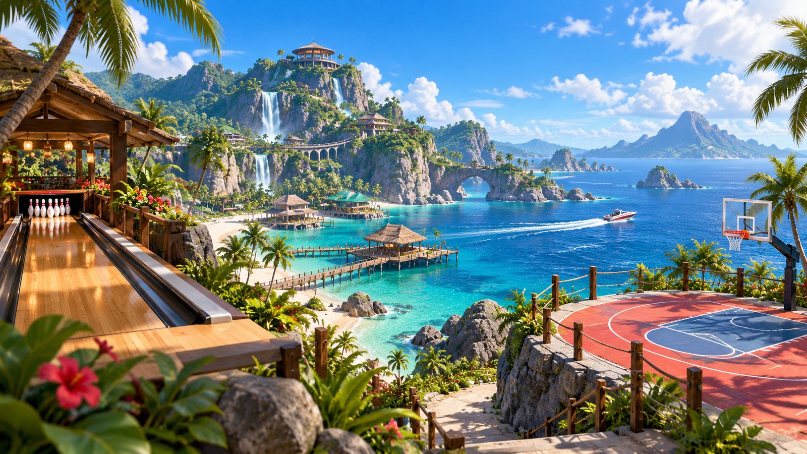 Nintendo Switch Sports Resort ya está disponible en Switch 2 con 12 deportes